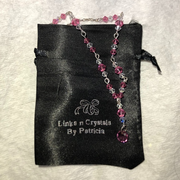 SS Swarovski Crystal Lariat Necklace - Picture 5 of 5